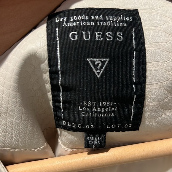 Guess - “Leather” jacket - women’s Small - Picture 2 of 4
